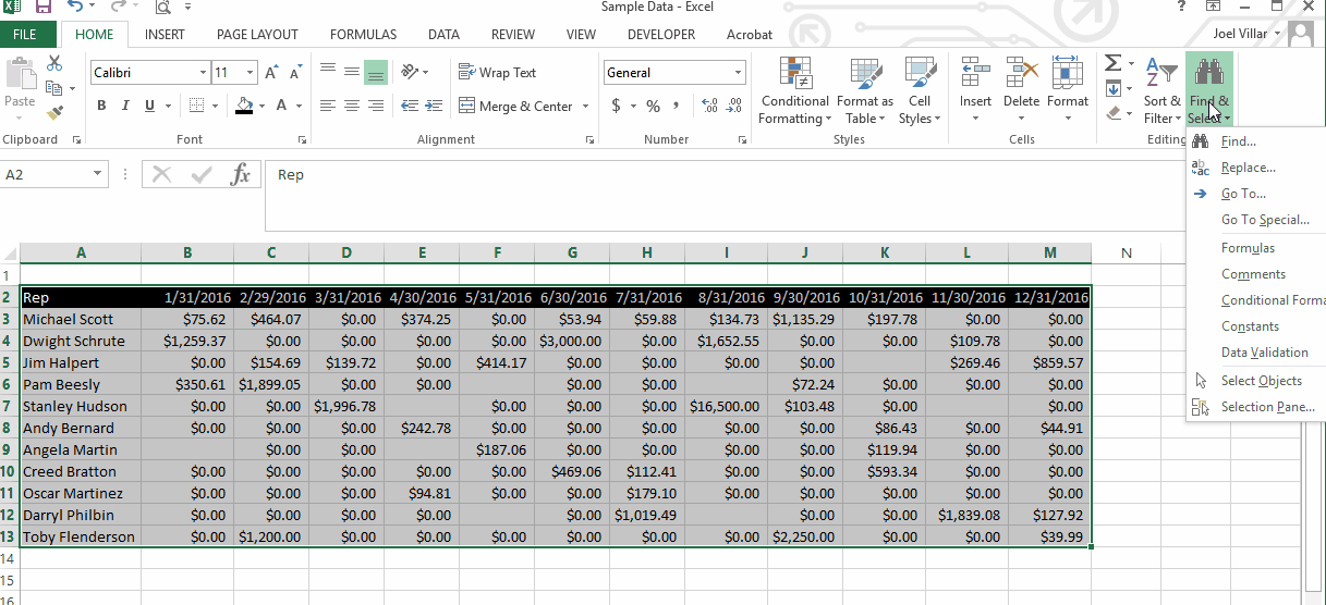 Select Blank Cells I Will Teach You Excel