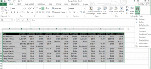 Excel Select Formulas